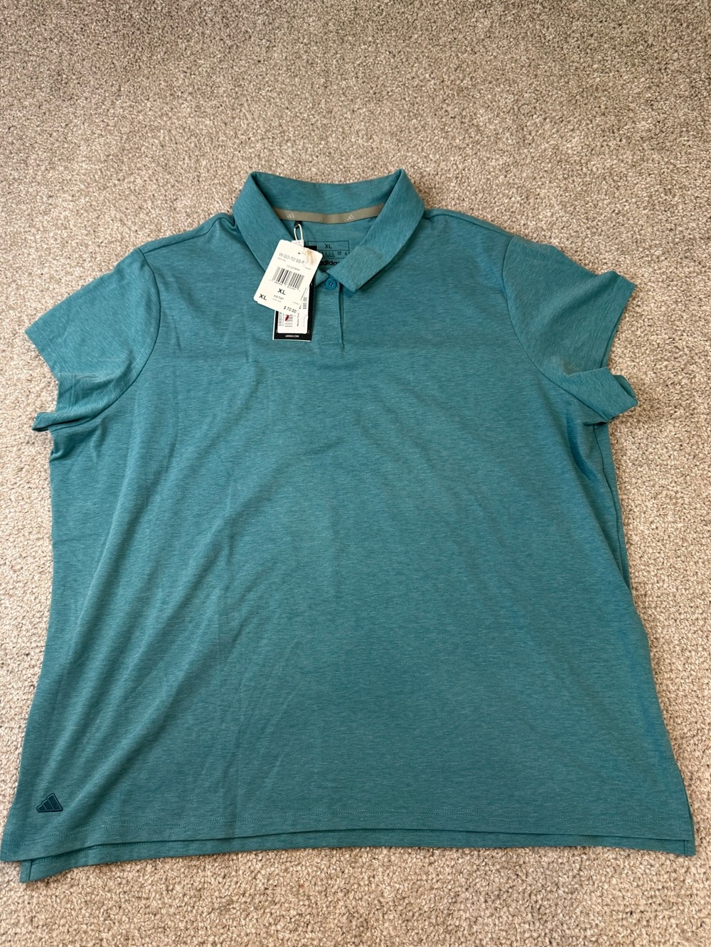Women’s Adidas Collared shirt- NEW with tags Size Large- XL